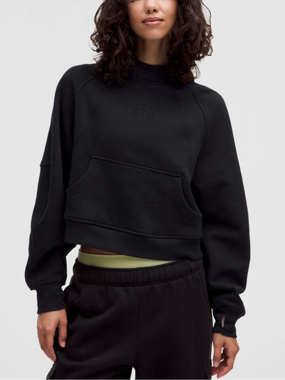 Lululemon Scuba Oversized Hoodie *Graphic Black